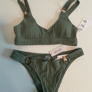 Tilly’s Damsel Bikini Top Medium, Bottom Small